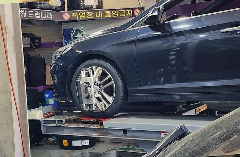 기계면 혼다 어코드 넥센타이어렌탈 정기 점검·위치 교환